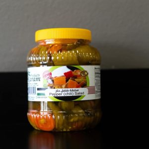 - Hot pepper salad- سلطة فلفل حار